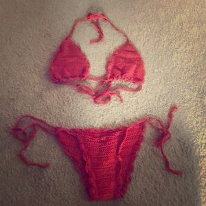 Crochet swim suit